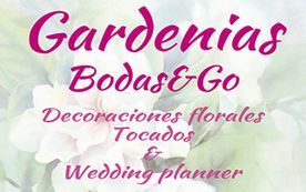Las Gardenias logo gardenias bodas y go